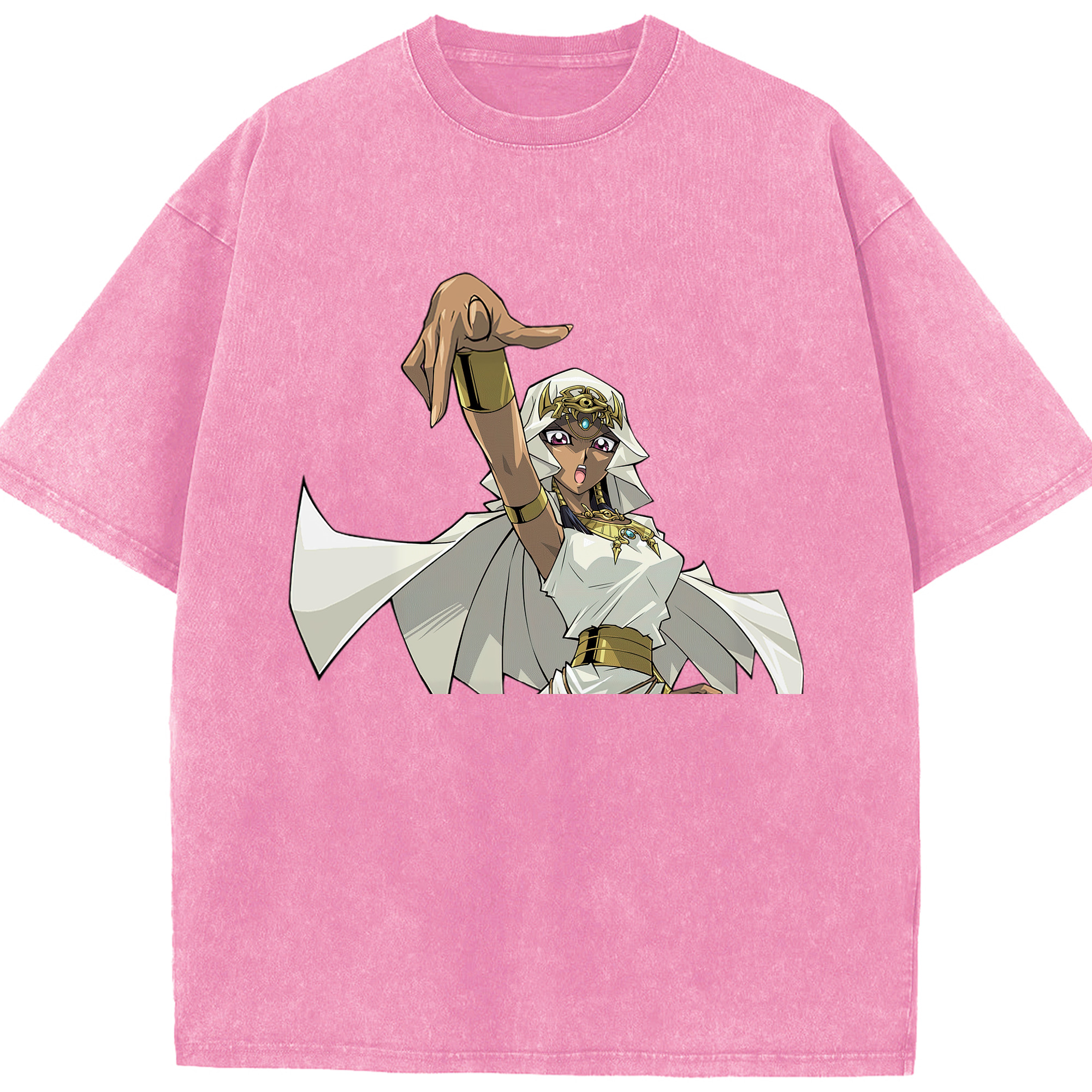 （画像用） 遊☆戯☆王 Yu-Gi-Oh! 綿100% ヴィンテージ風 半袖Tシャツ（フロントプリント）